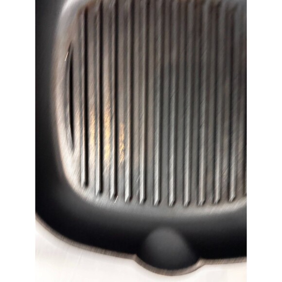 Blue Cast Iron Grill Pan 10.5” Ribbed Square Skillet - Picture 8 of 9